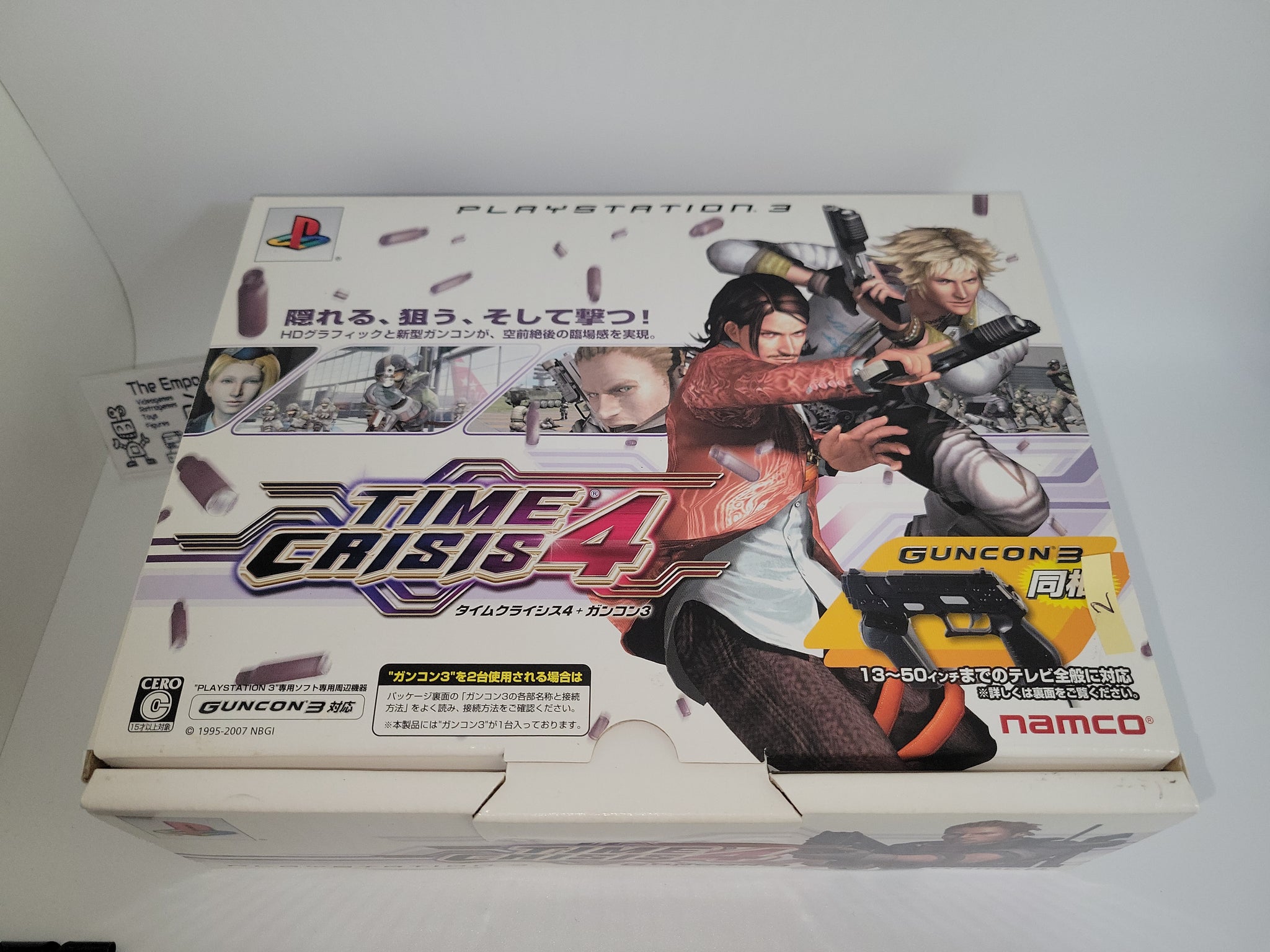 Time Crisis 4 with Guncon 3 Set - Sony PS3 Playstation 3 – The