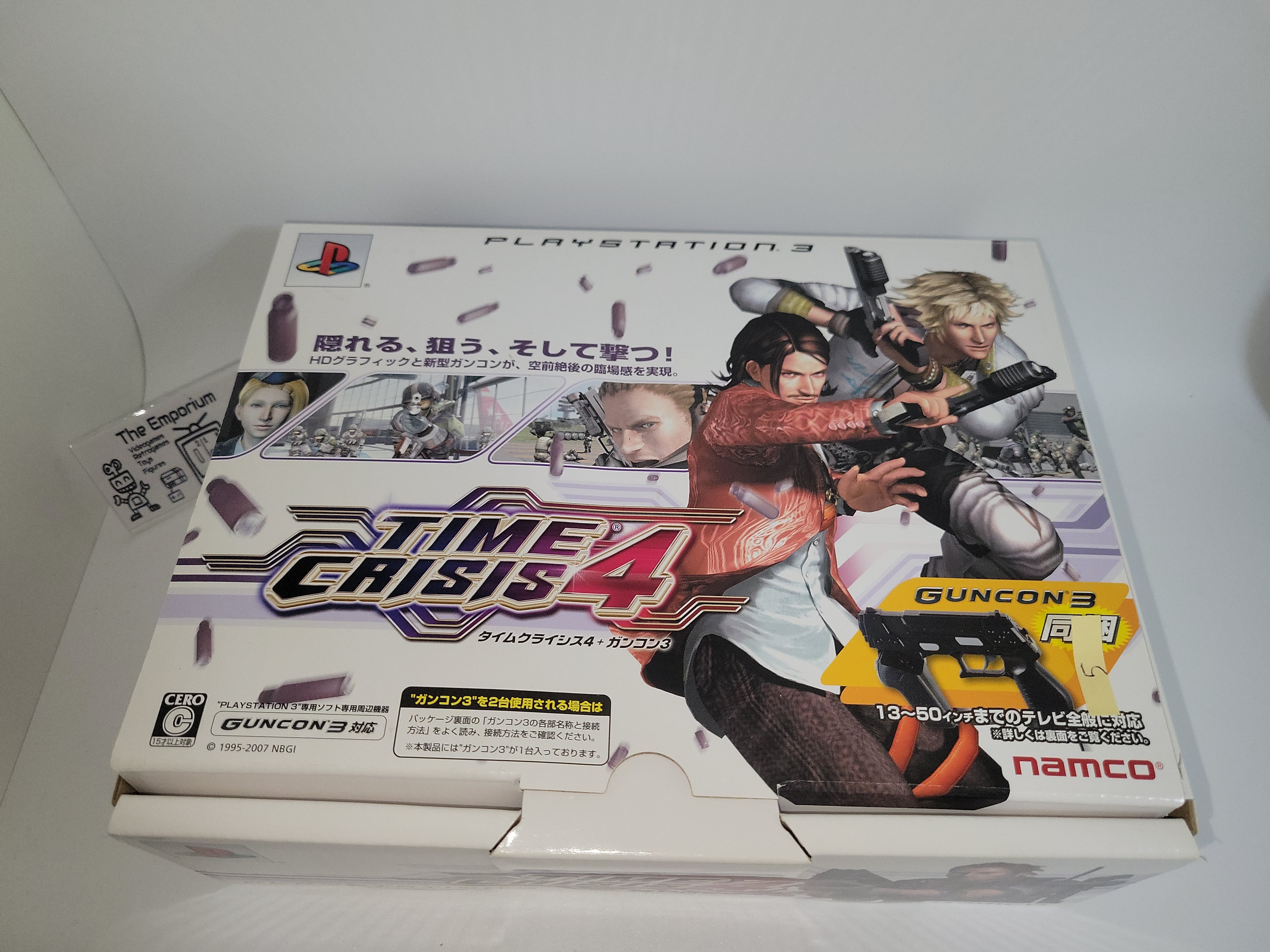 Time Crisis 4 with Guncon 3 Set - Sony PS3 Playstation 3 – The Emporium ...