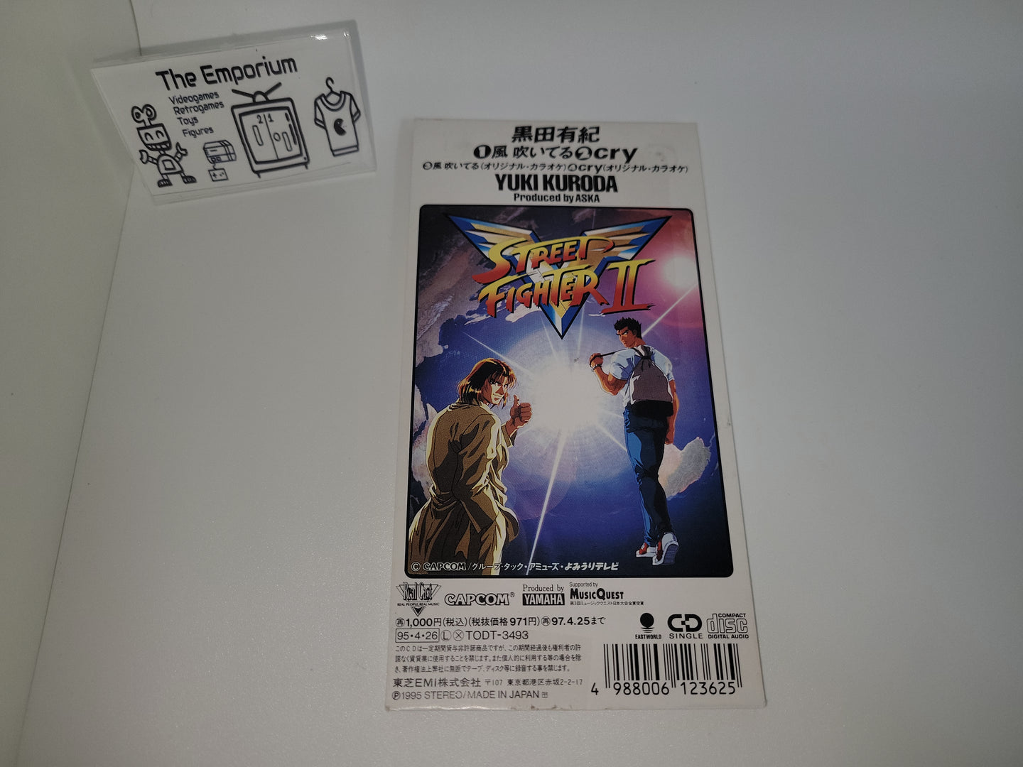 The Wind is Blowing / Cry / Street Fighter 2 V - Music cd soundtrack