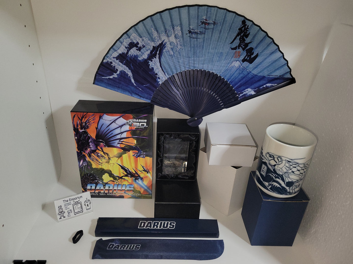 Darius 30th Anniversary Edition Famitsu DX Pack 3D Crystal Set - Sony PS4 Playstation 4