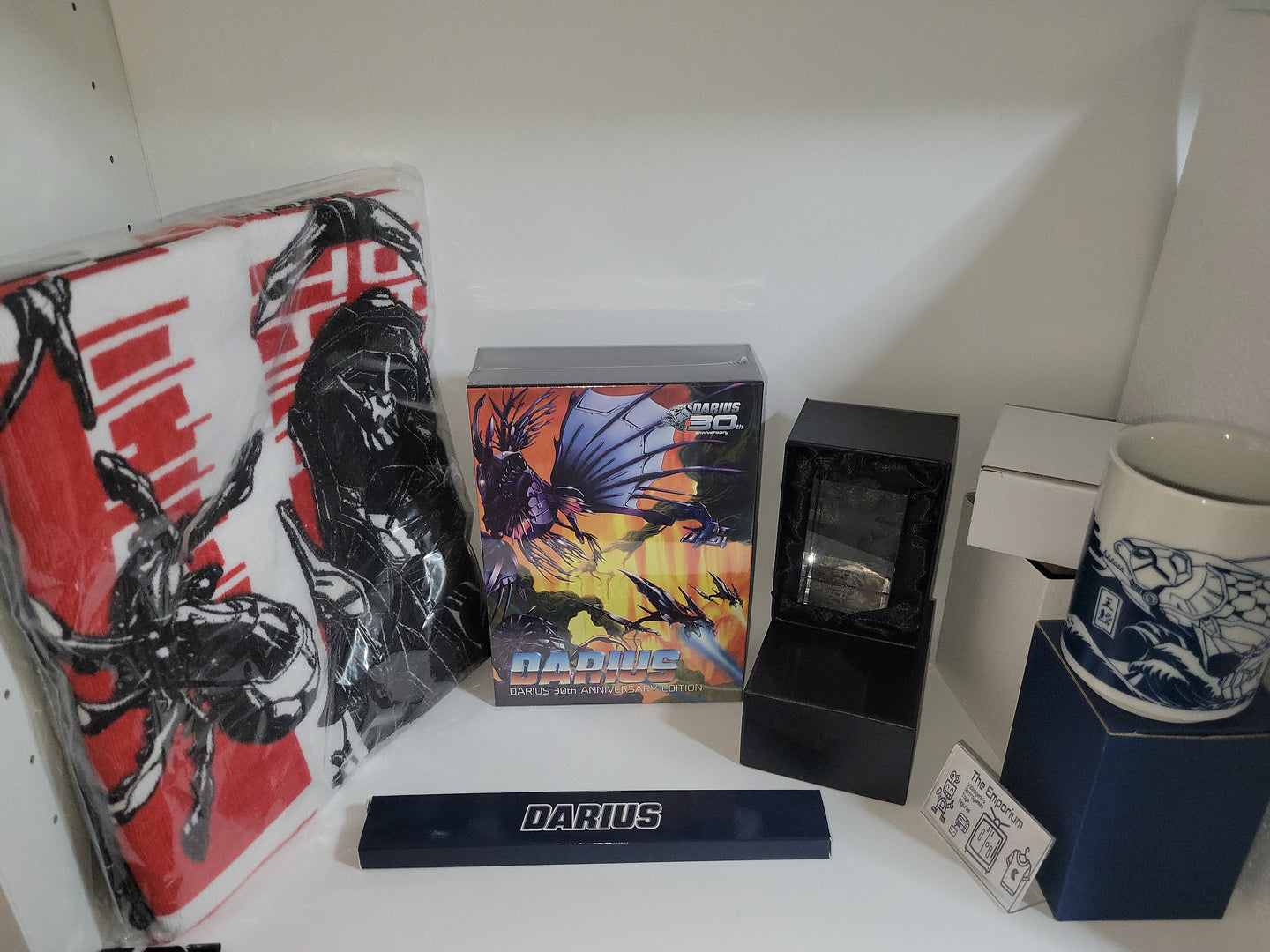 Darius 30th Anniversary Edition Famitsu DX Pack 3D Crystal Set - Sony PS4 Playstation 4