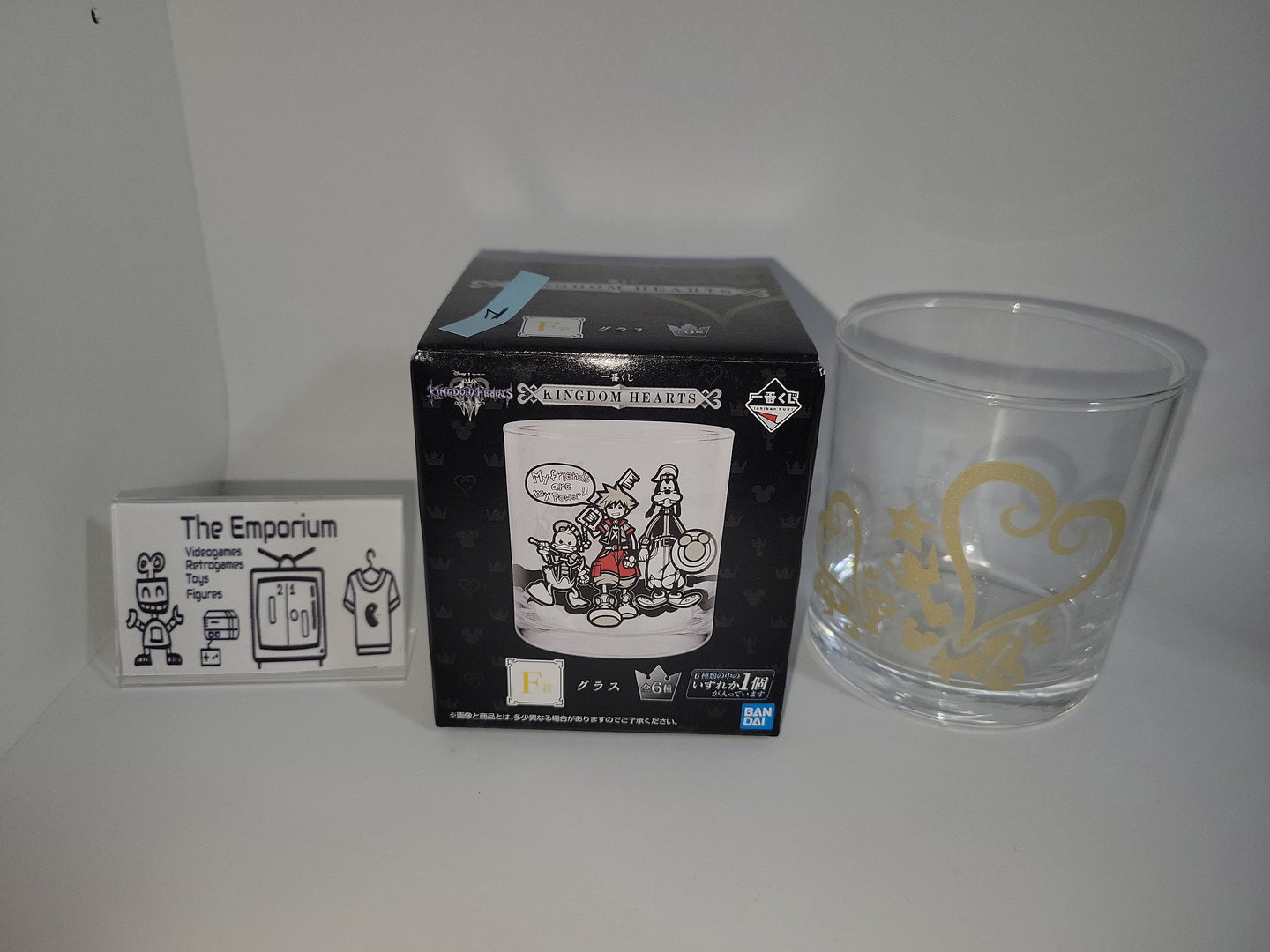 Kingdom Hearts glass (1) - toy action figure gadgets