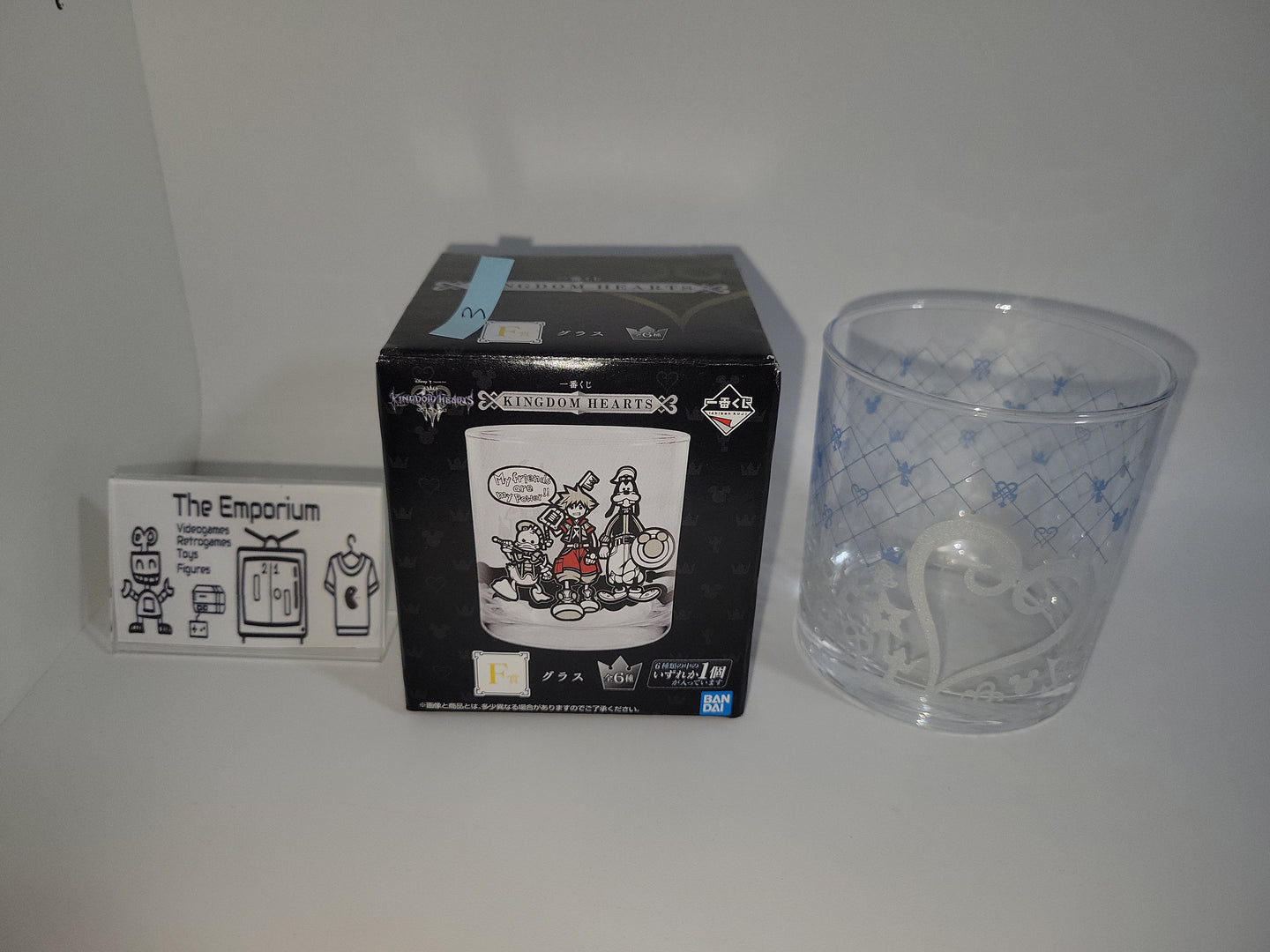 Kingdom Hearts glass (3) - toy action figure gadgets