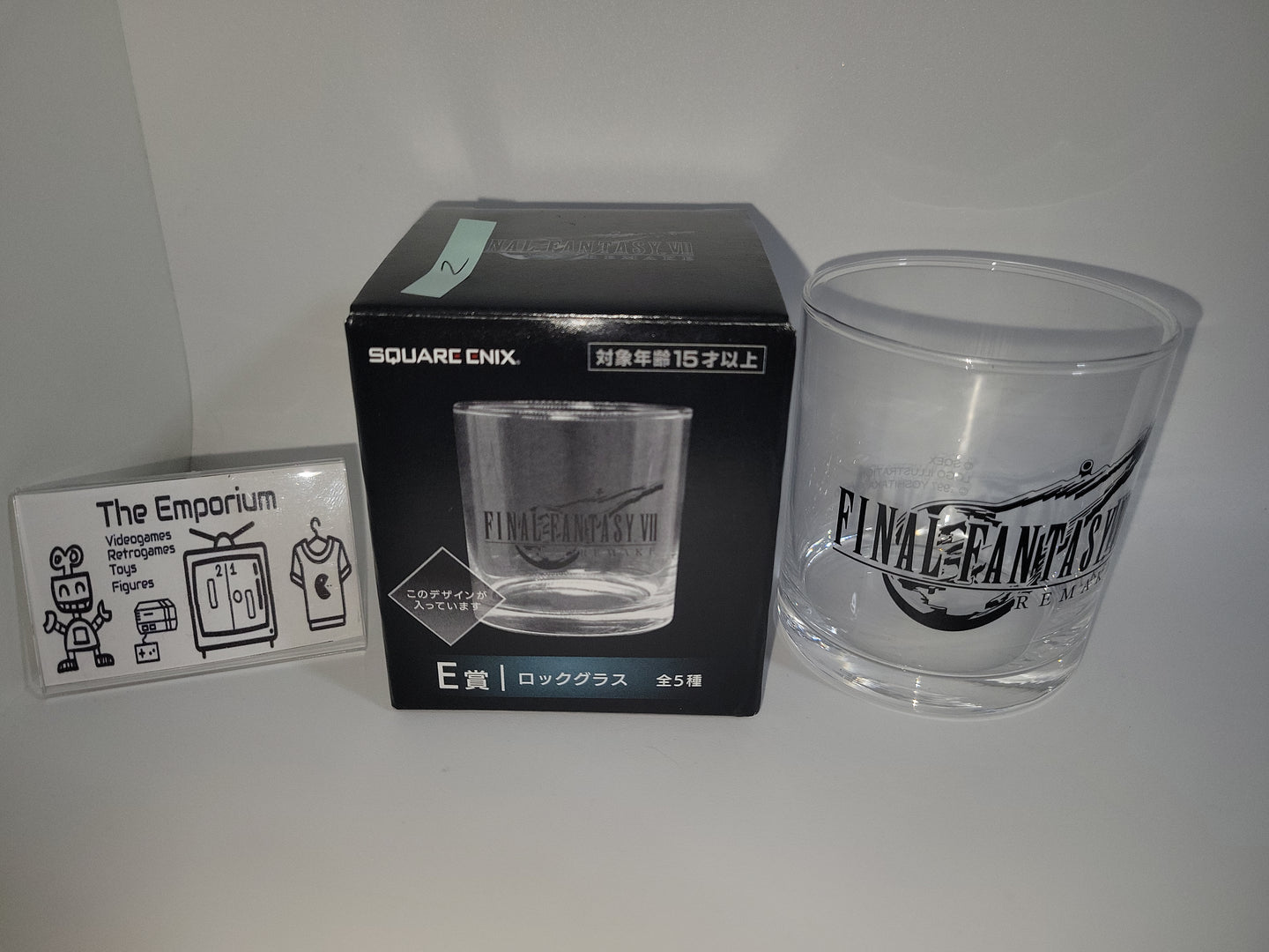 Final Fantasy VII Remake glass (2) - toy action figure gadgets