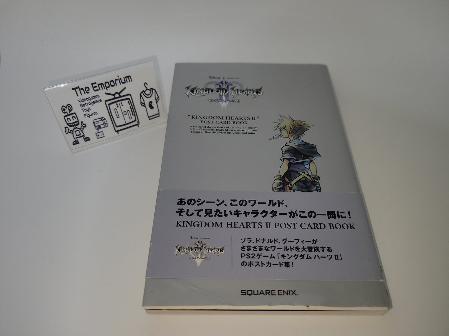 Kingdom Hearts II Post Card book  - book