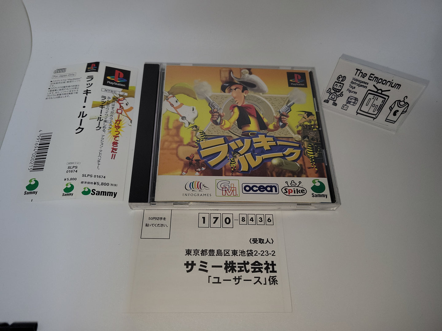 Lucky Luke - Sony PS1 Playstation