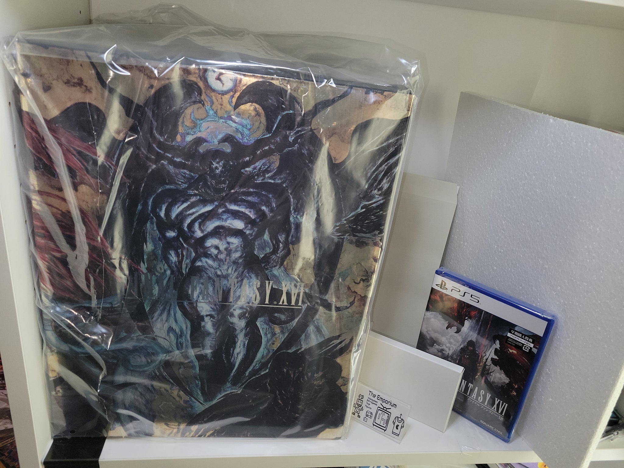 Final Fantasy XVI [Collector's Edition] + Control Pad + Ps5 Cover