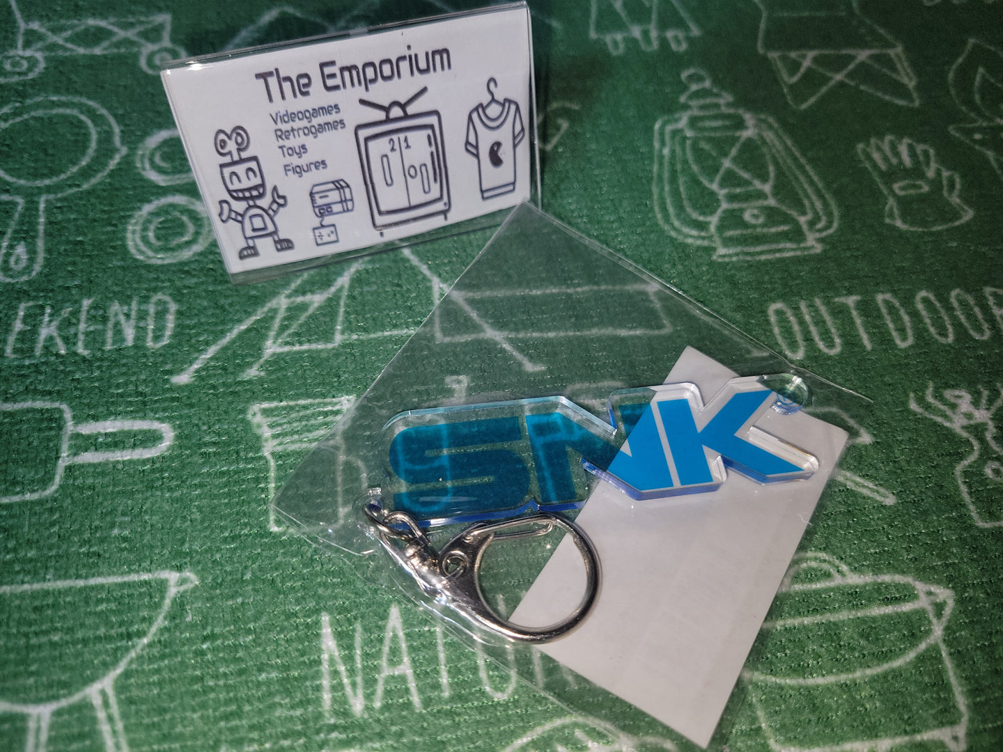 Snk NeoGeo Logo Keychain - toy action figure gadgets