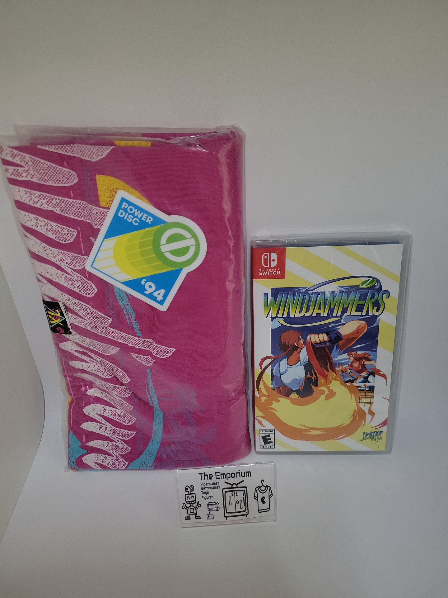 WindJammers + Tshirt XL - Nintendo Switch NSW