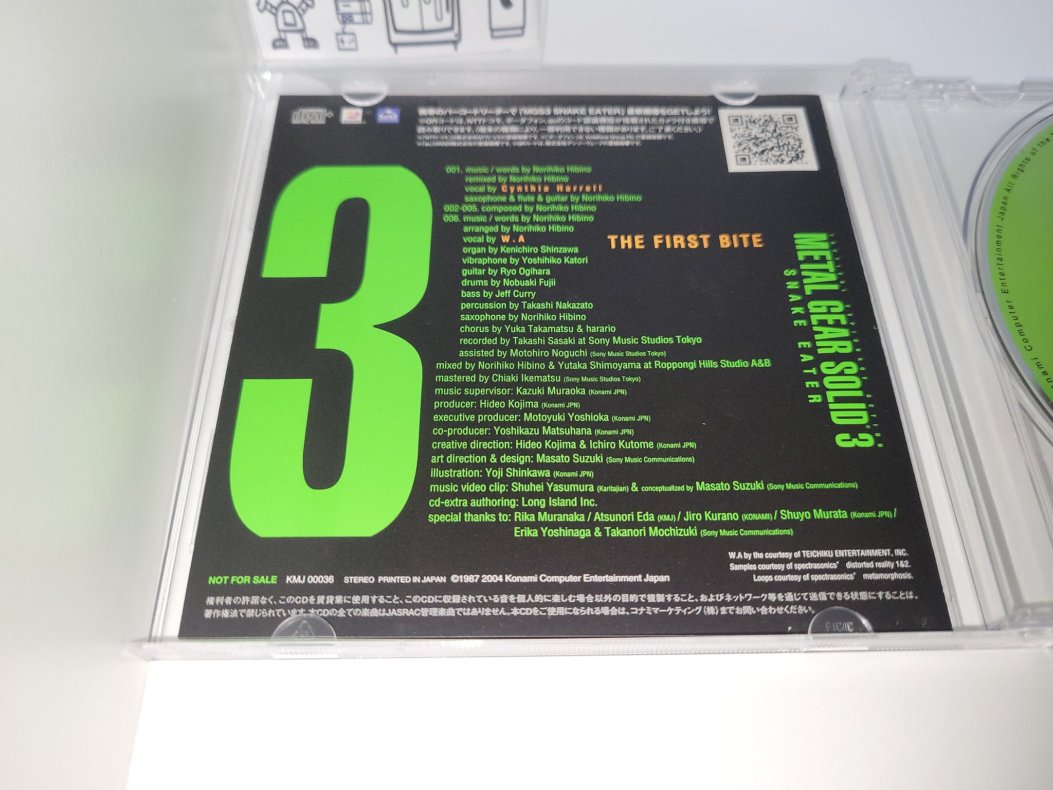 metal gear solid 3 snake eater soundtrack Metal Gear Solid 3 The First Bite
