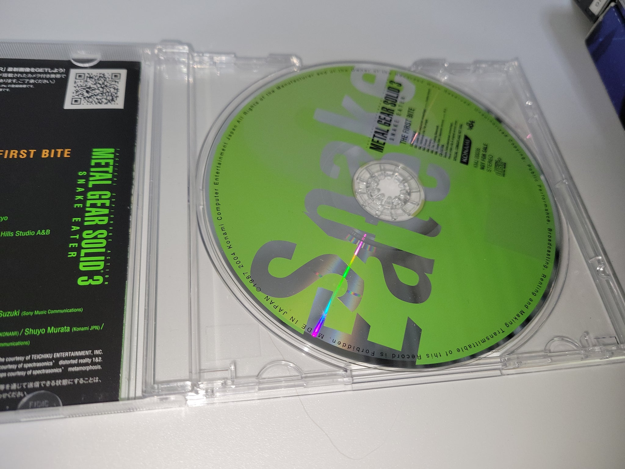 metal gear solid 3 snake eater the first bite Metal Gear Solid 3 The First Bite
