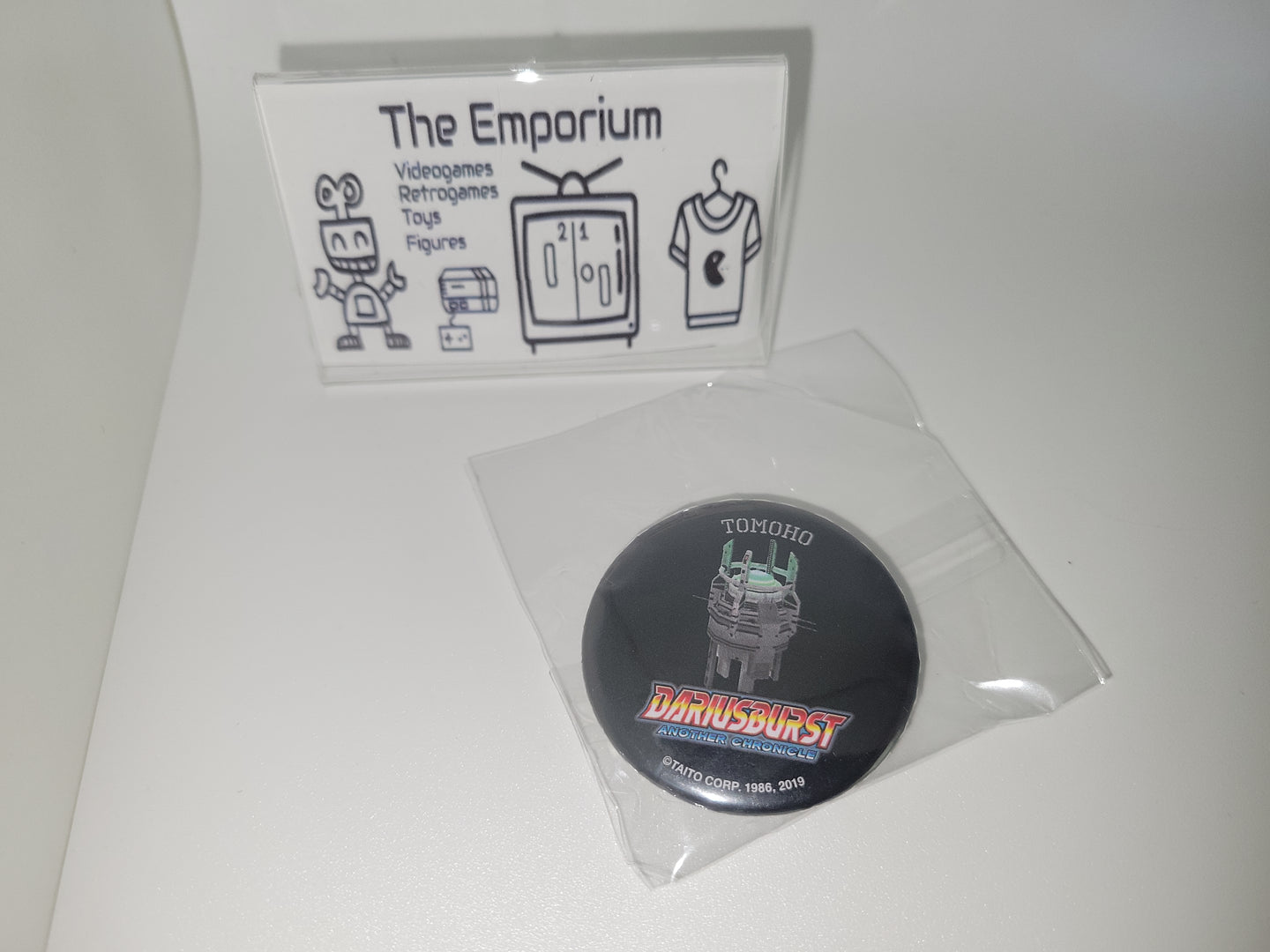 DariusBurst PIN BADGE - toy action figure model