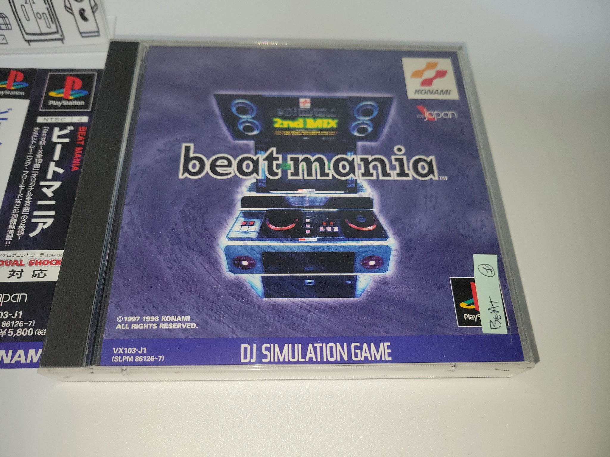 BeatMania - Sony PS1 Playstation – The Emporium RetroGaming Shop