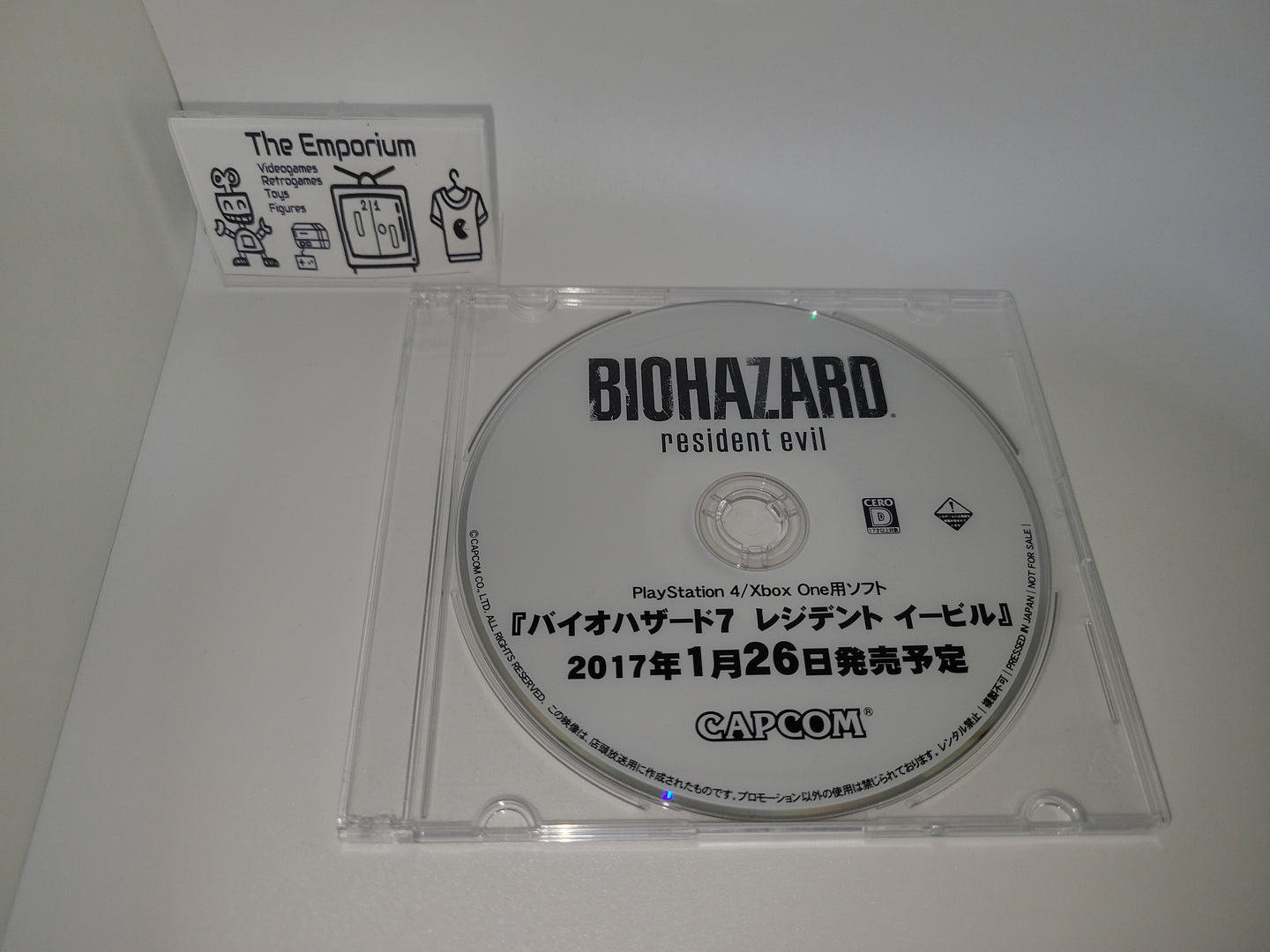Biohazard 7 promo dvd -not for sale- - Music cd soundtrack