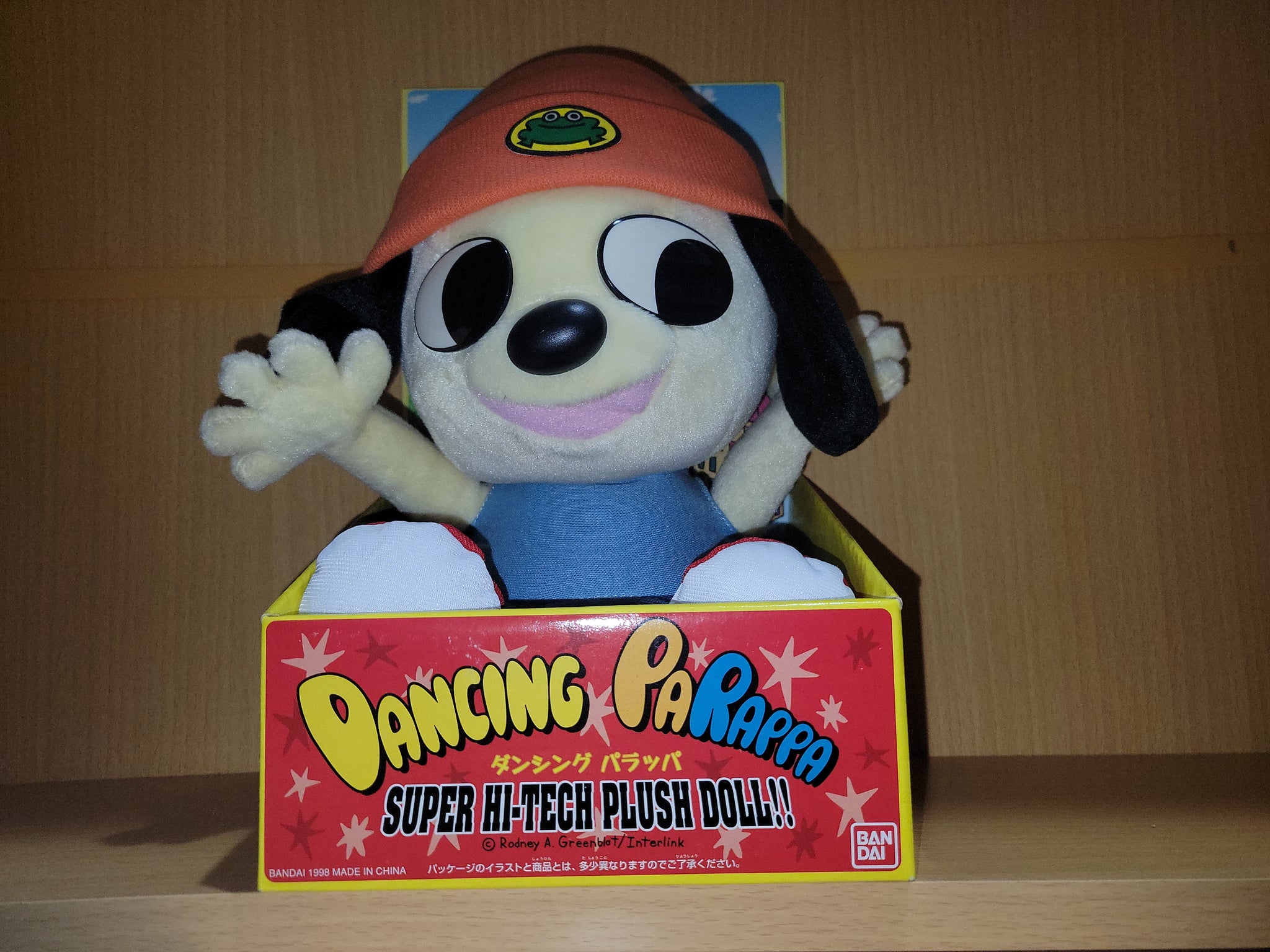 New PaRappa the Rapper Plush Toys Hot Game PaRappa the Rapper Plush Doll  Birthday Gifts For