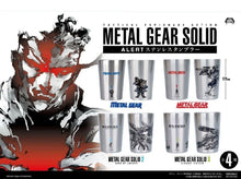 Load image into Gallery viewer, METAL GEAR SOLID Alert Stainless Steel Tumbler full set of 4 - toy action figure gadgets
