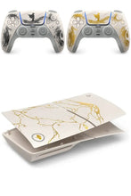 Load image into Gallery viewer, preorder release date: 5-10-2025 - Ghost of Yotei Limited Edition Gold Cover (NO PRO) + Wireless Controller Ghost of Yotei Limited Edition Black and Gold set - Sony PS5 Playstation 5
