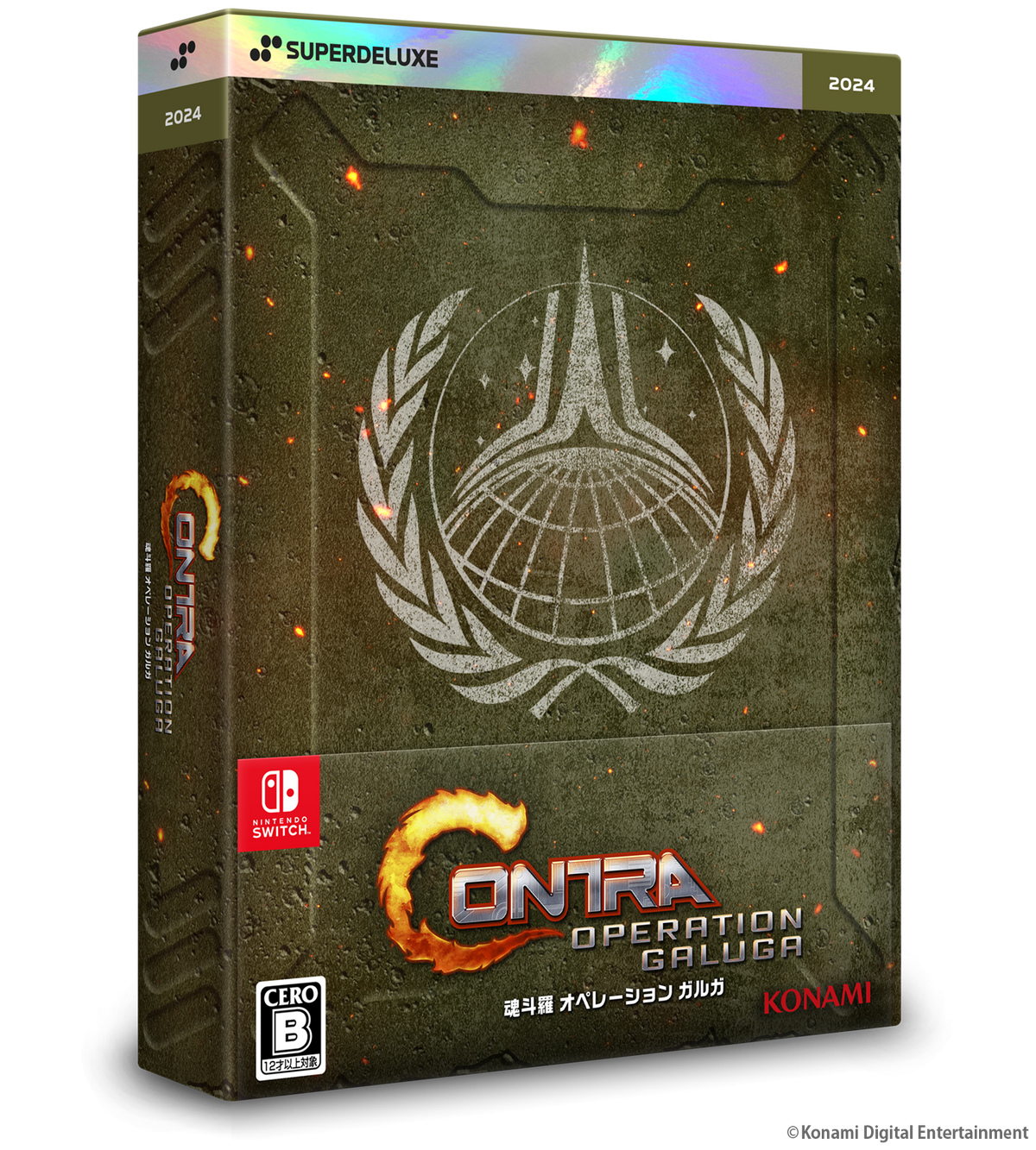 Contra Operation Galuga DELUXE EDITION - Nintendo Switch NSW