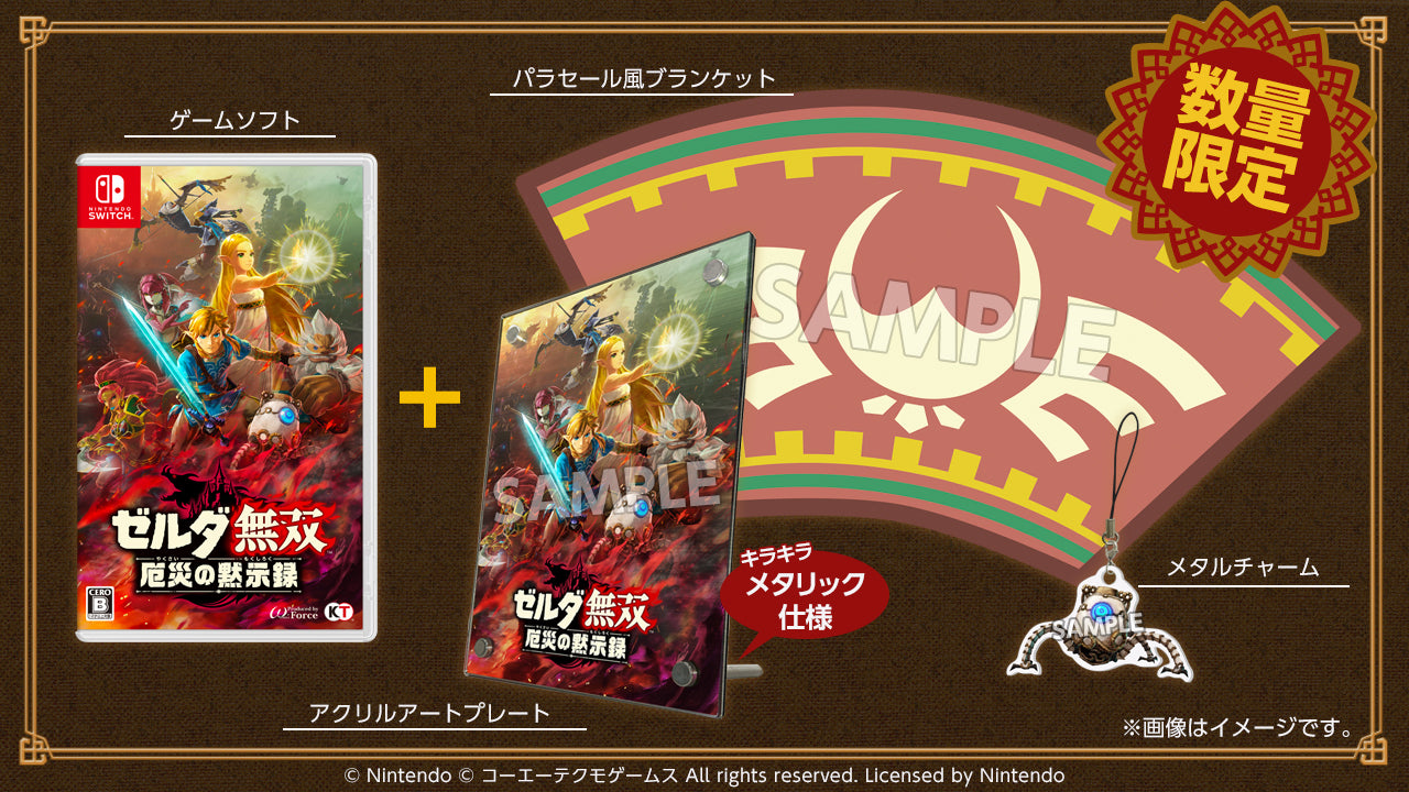 Zelda Musou: Hyrule warriors age of calamity TREASURE BOX - nintendo sw switch japan