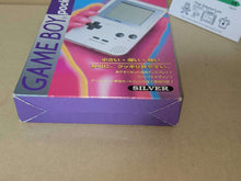Load image into Gallery viewer, Gameboy Pocket Silver (with Backlight screen) - Nintendo GB GameBoy
