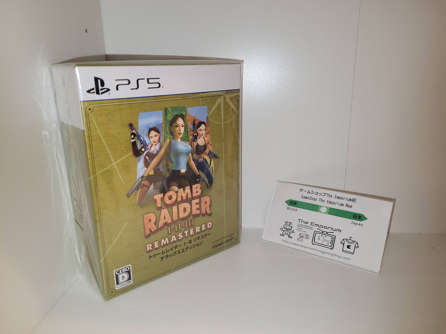 Tomb Raider I-II-III Remaster Deluxe Edition - Sony Ps5 playstation 5