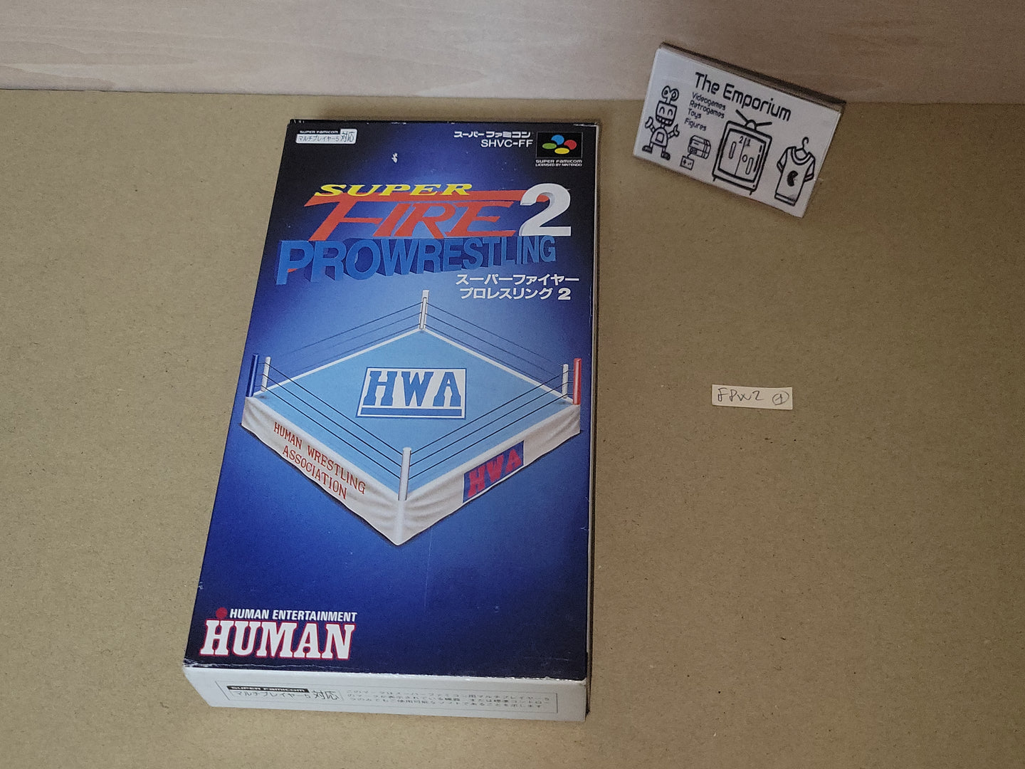 Super Fire ProWrestling 2  - Nintendo Sfc Super Famicom