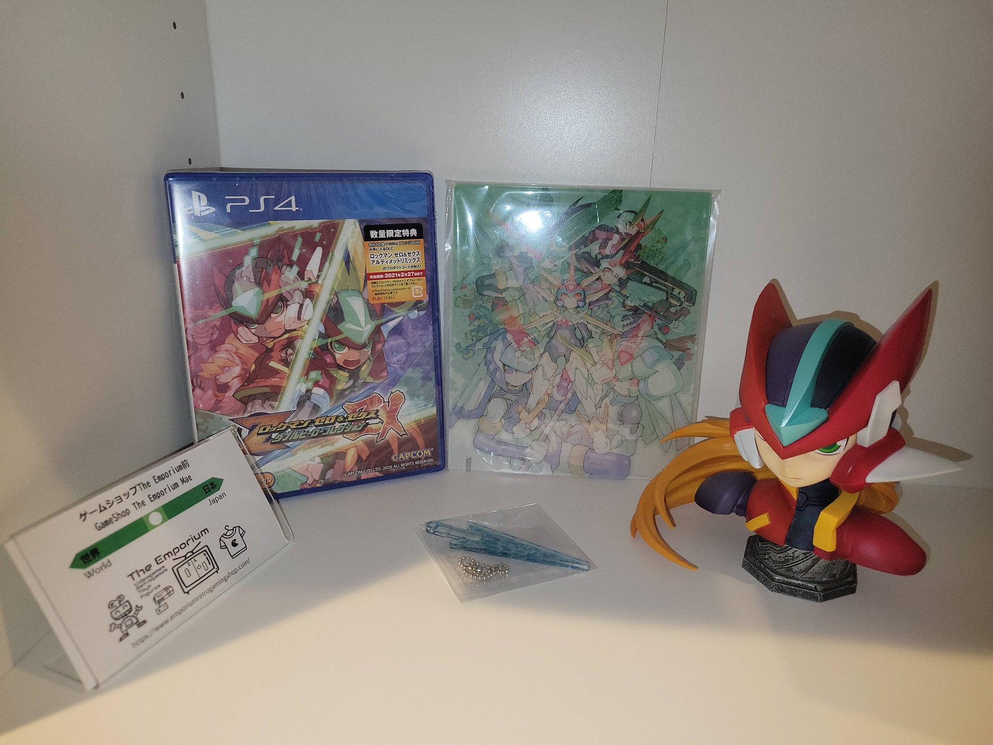 Rockman Zero & ZX Double Hero Collection E-Capcom set - Sony PS4