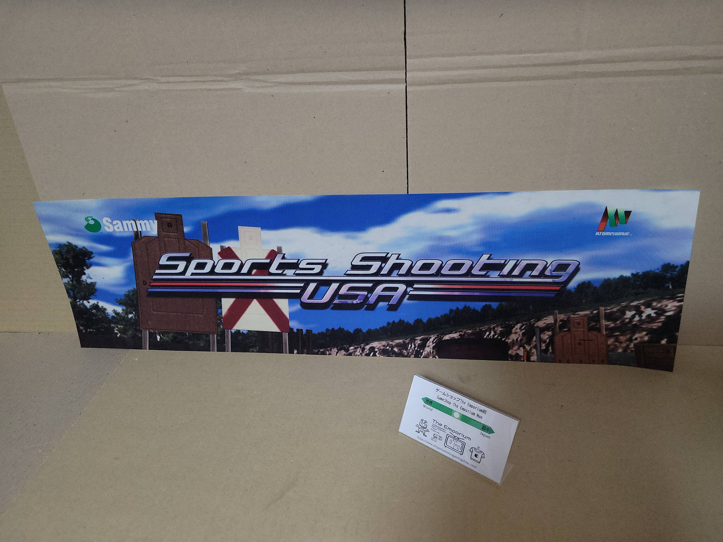 Sports Shooting USA Original Marquee Pop - Arcade poster artset