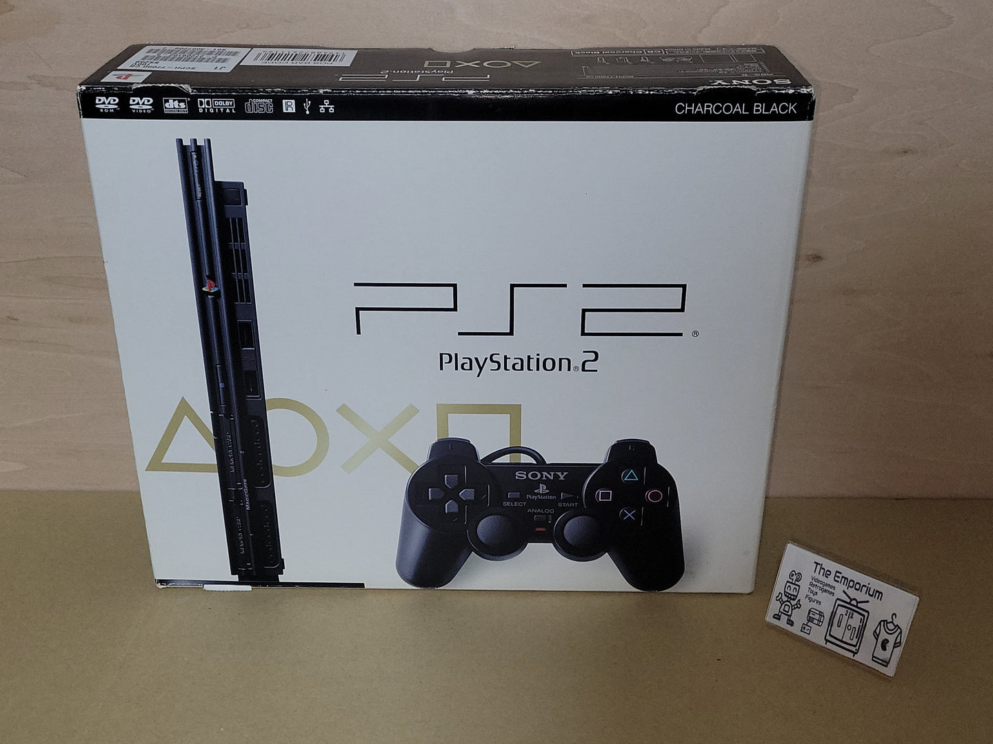 Playstation 2 SCPH-77000CB (Charcoal Black) Console - Sony playstation 2