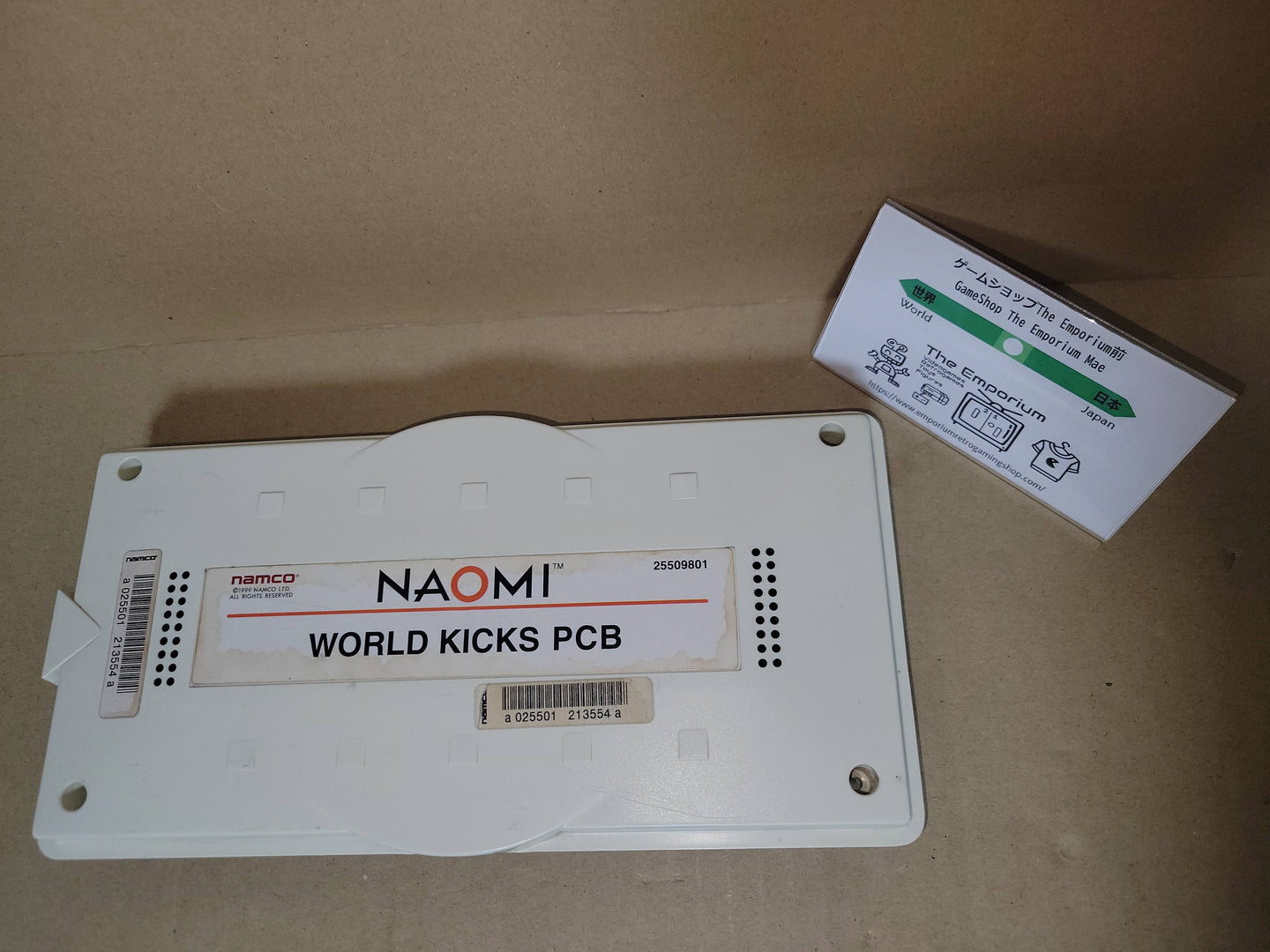 World Kicks Namco - Sega Naomi Cartridge - Arcade Pcb Printed Circuit Board