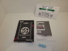 Load image into Gallery viewer, EMPTY Memory Card Box with Manual [NO MEMORY CARD] - Snk Neogeo AES NG
