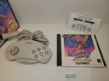 Load image into Gallery viewer, Super Street Fighter 2 + 6B Pad FM Towns CdRom - pc software computer windows japan
