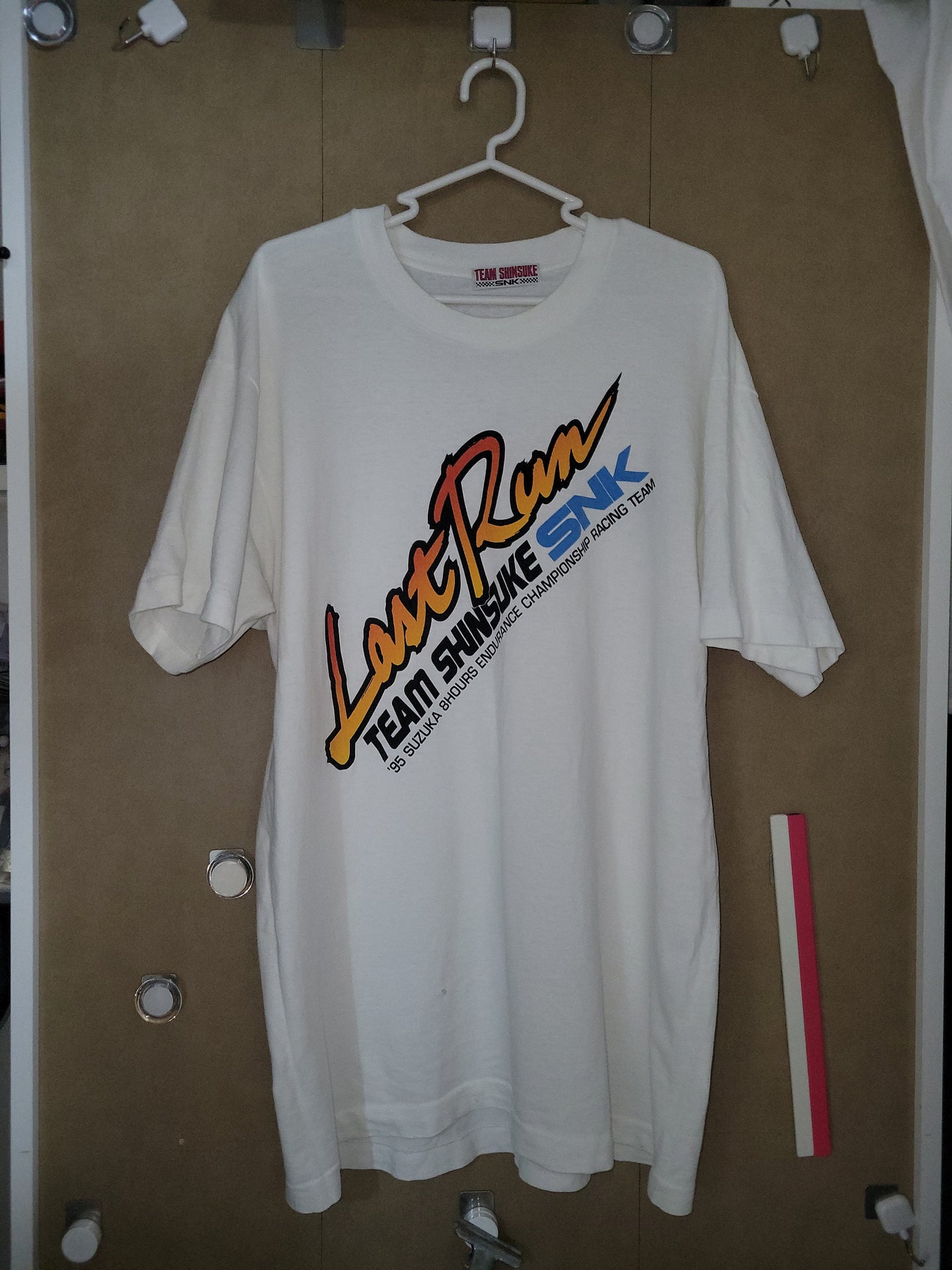 Snk Team Shinsuke Vintage Tshirt 1995 suzuka8hours Endurance Team 