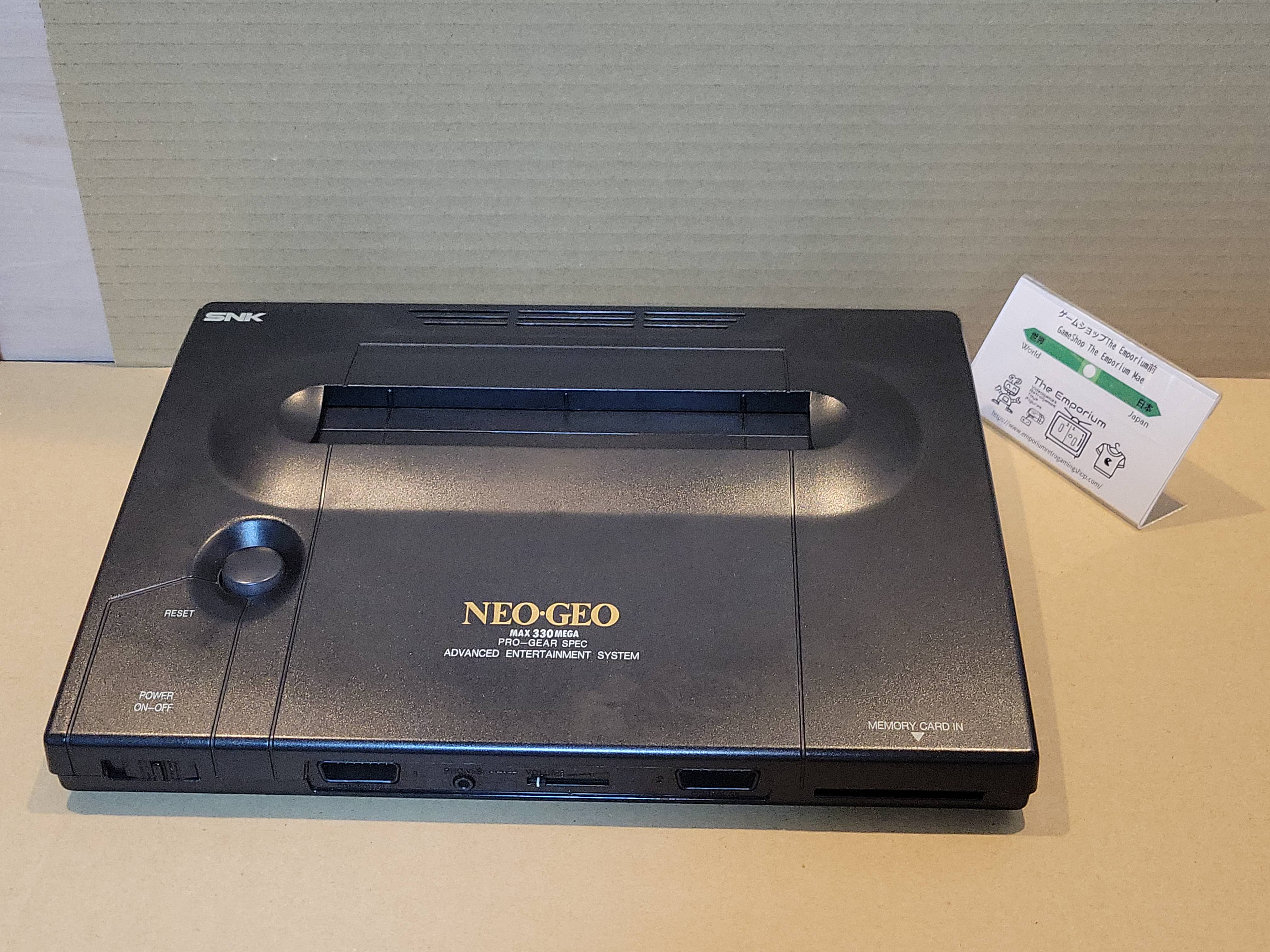Snk NeoGeo Console + 2 controllers - Snk Neogeo AES NG – The Emporium ...