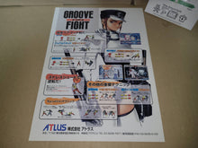Load image into Gallery viewer, Groove on Fight Promo Flyer A4 - arcade artset art set
