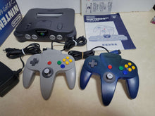 Load image into Gallery viewer, Nintendo 64 Console - black + 4 Games - Nintendo64 N64 Nintendo 64
