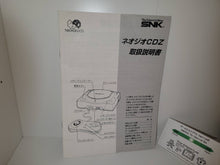 Load image into Gallery viewer, Snk NeoGeo CDZ Manual - Snk Neogeo CD NGcd
