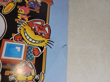 Load image into Gallery viewer, Mappy (Sidam) Promo Flyer A4 - arcade artset art set

