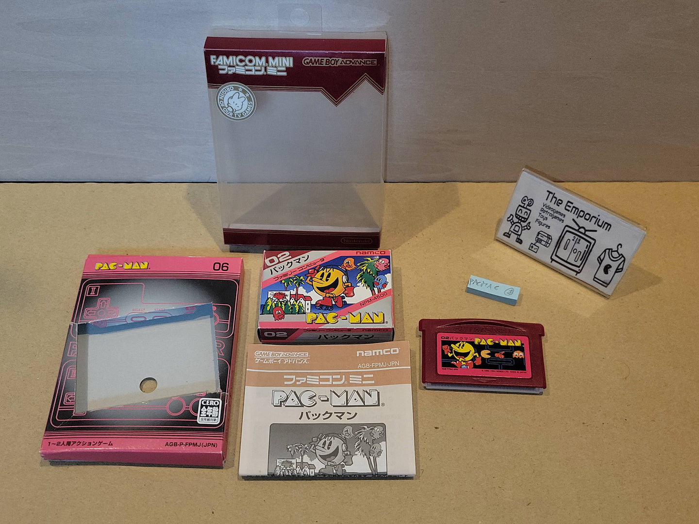 Famicom Mini: Pac-Man - Nintendo GBA GameBoy Advance