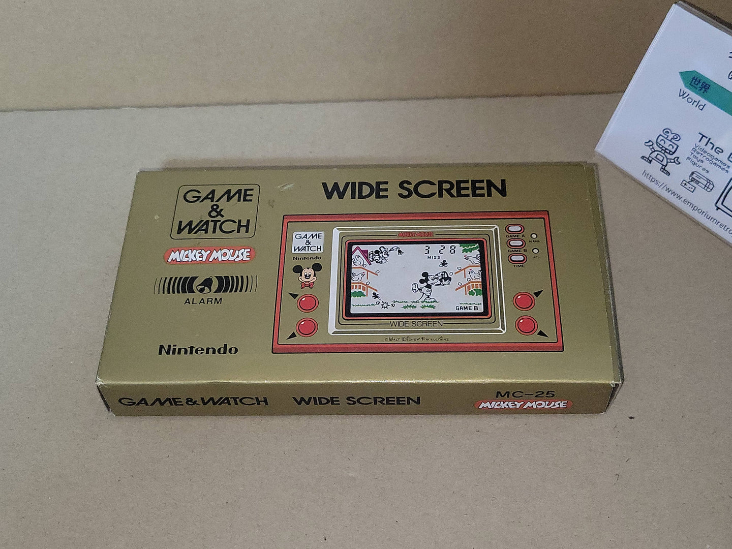 Mickey Mouse MC-25 Game&Watch Nintendo - toy action figure gadgets