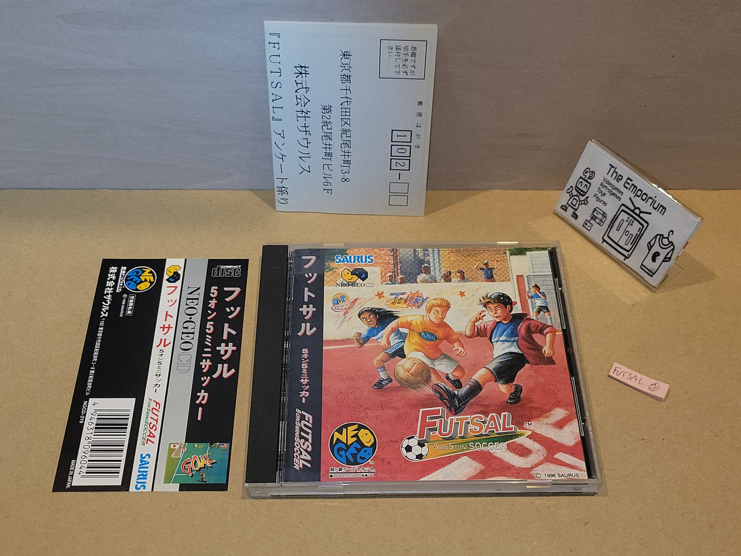 Futsal - Snk Neogeo cd ngcd