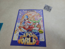 Load image into Gallery viewer, Capcom World 2  Promo Flyer A4 - arcade artset art set
