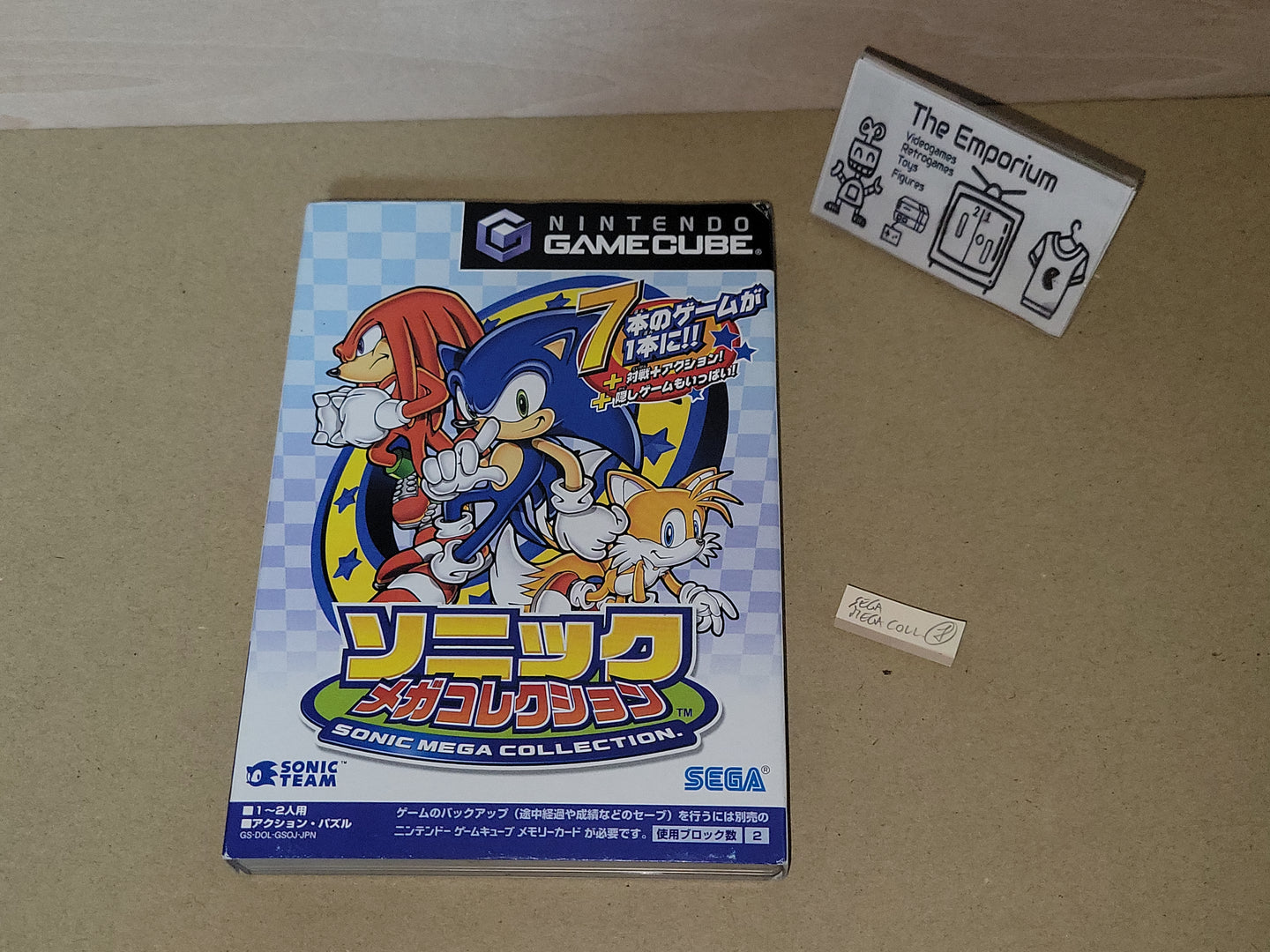 Sonic Mega Collection - Nintendo GameCube GC NGC lee