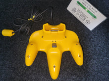 Load image into Gallery viewer, Nintendo 64 Controller Yellow - Nintendo64 N64 Nintendo 64
