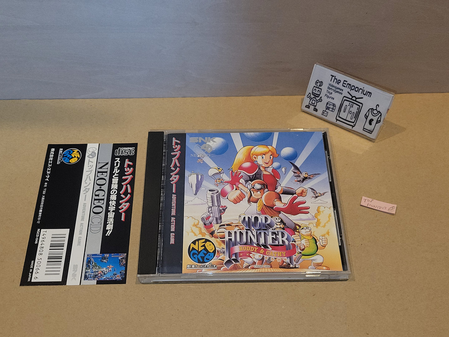 Top Hunter: Roddy & Cathy 
- Snk Neogeo cd ngcd