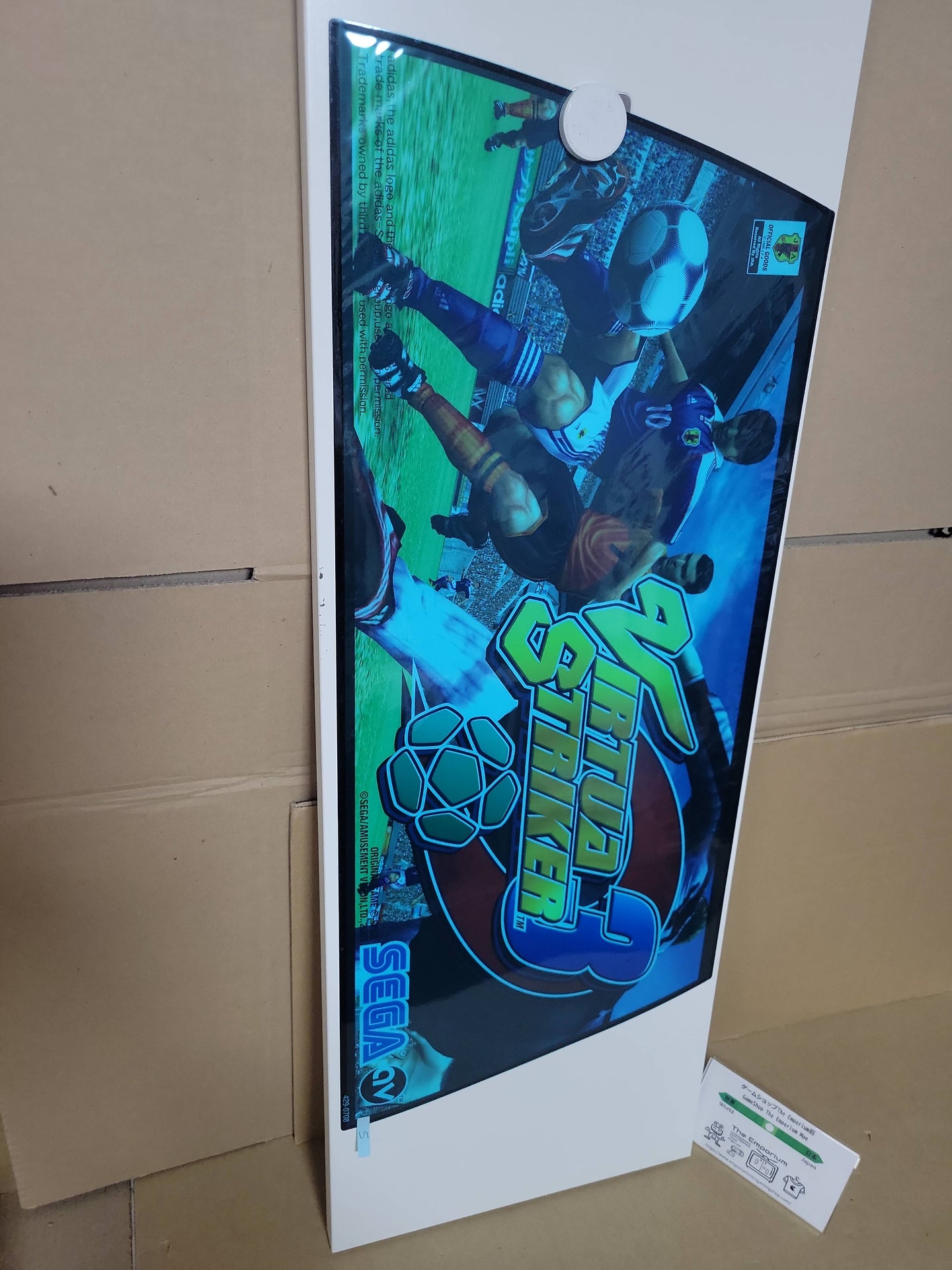 Virtua Striker 3 Blast/Naomi Marquee - Arcade poster artset