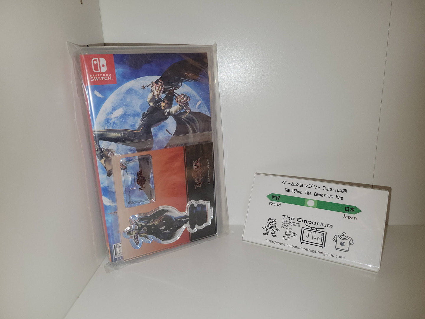 Bayonetta with Acrylic Stand - Nintendo Switch NSW