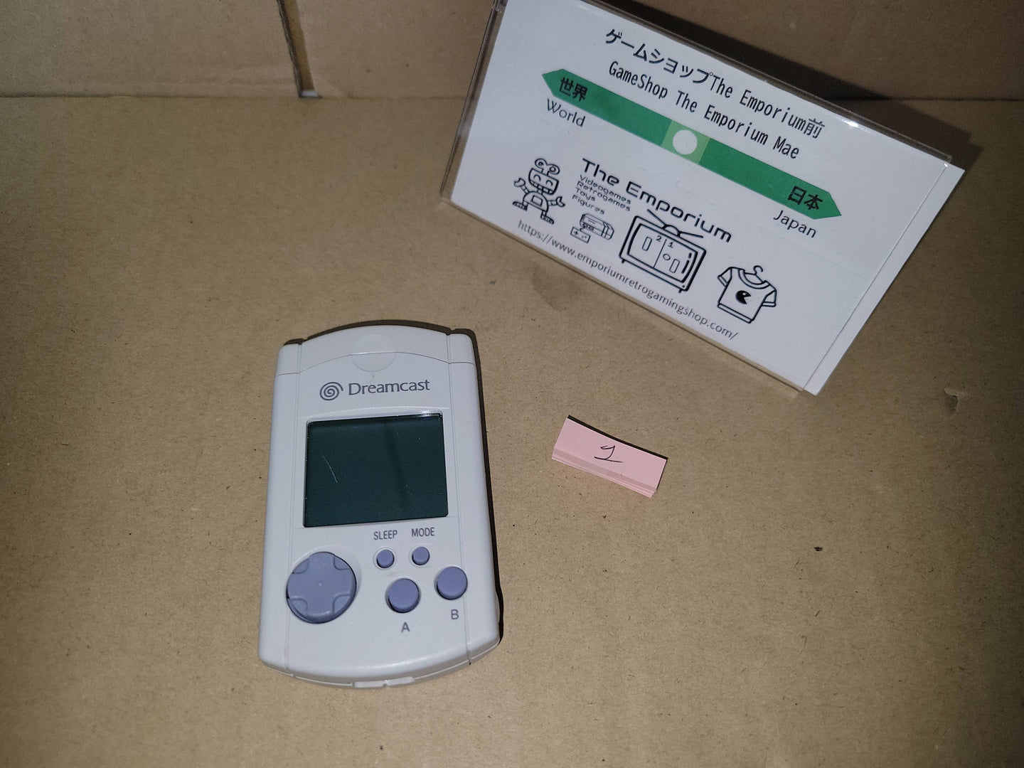 Sega Visual Memory - Sega dc Dreamcast