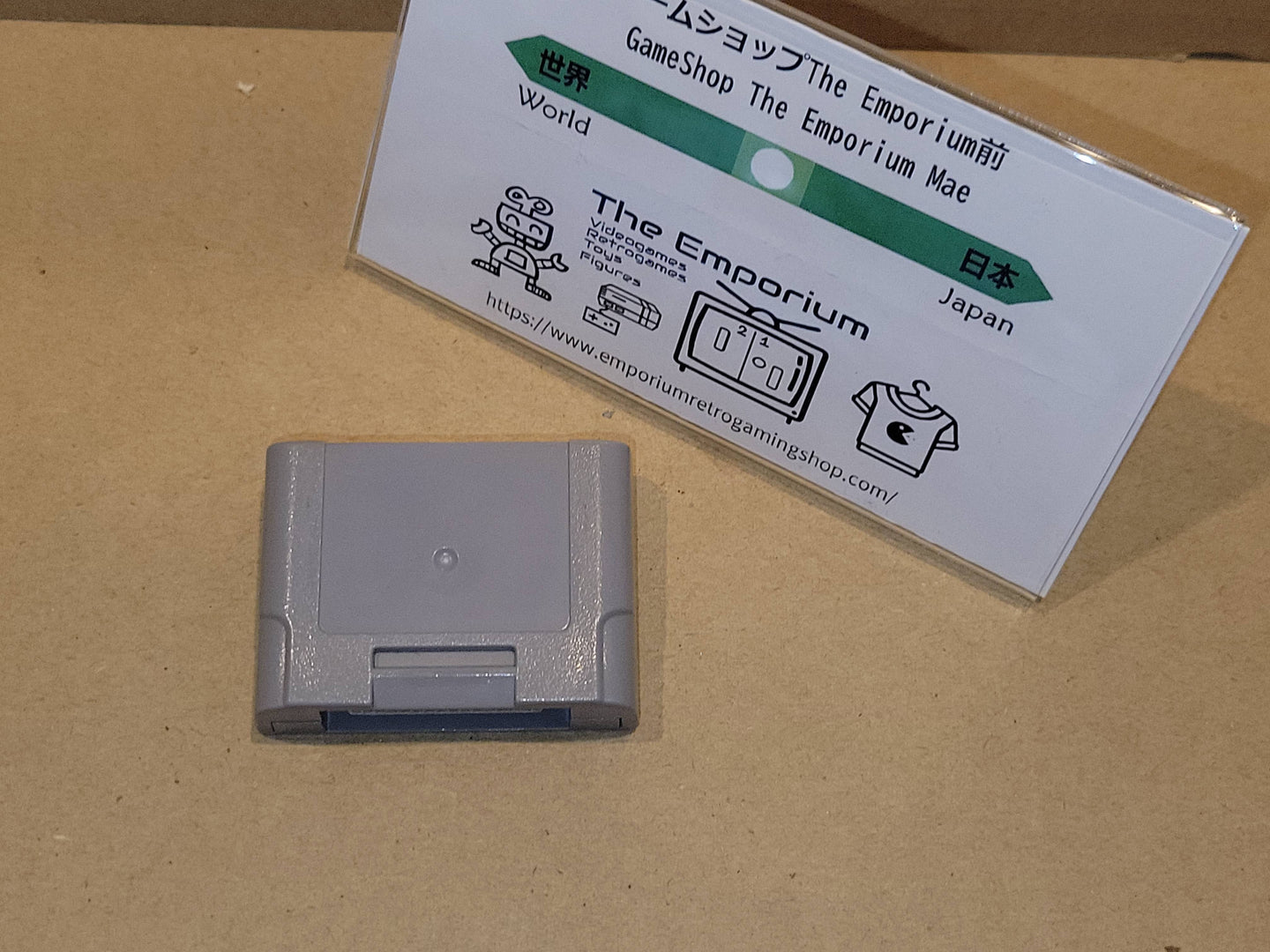Nintendo 64 control pack memory card - nintendo 64 n64 japan
