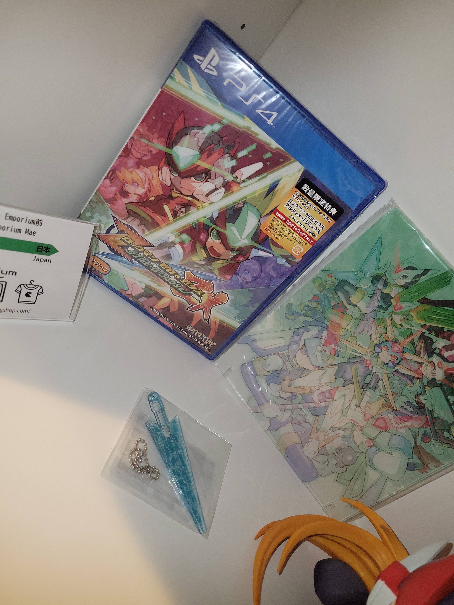 PS4 セトーset Rockman Zero & ZX Double Hero Collection E-Capcom set - Sony PS4